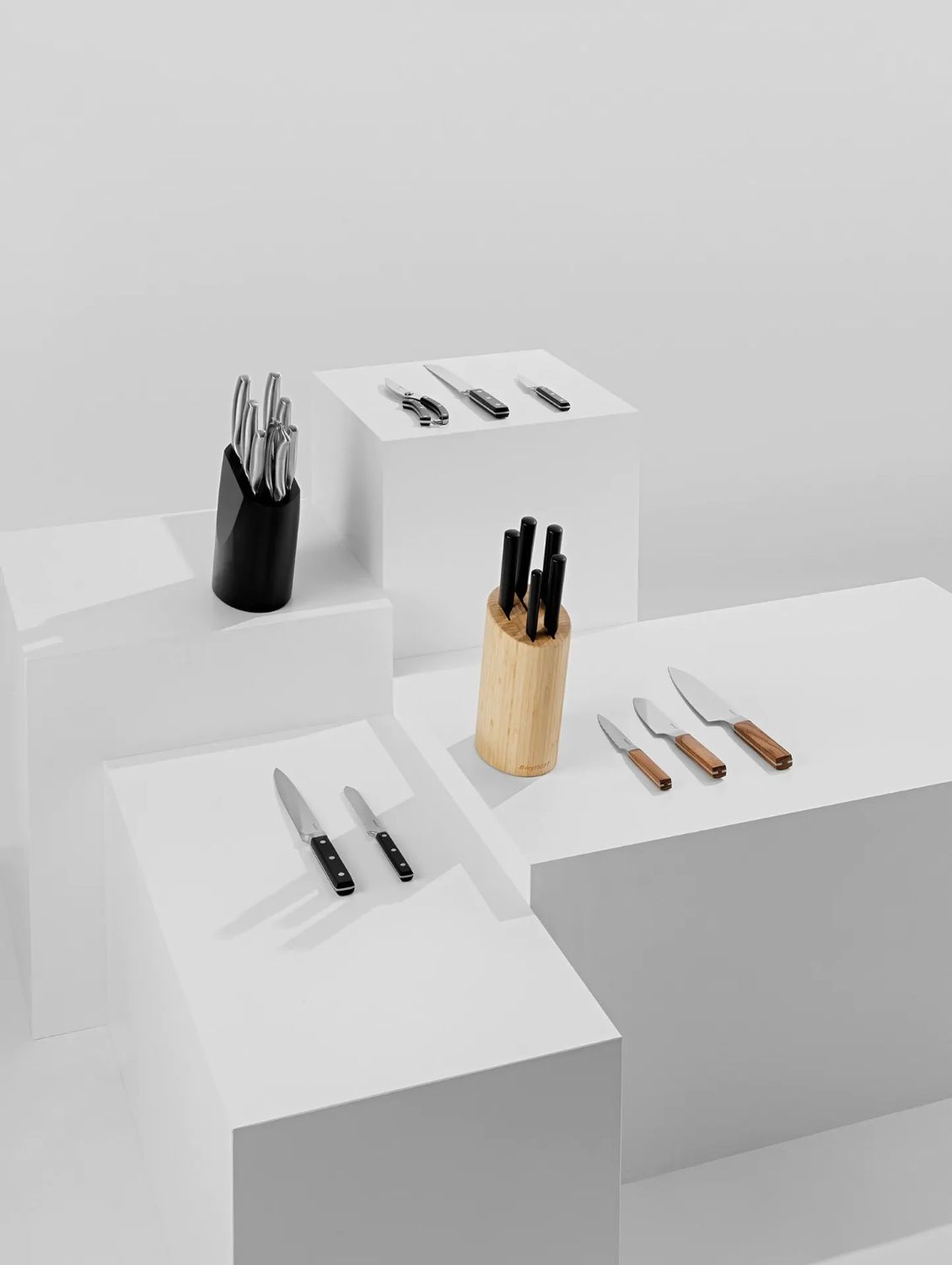 BerhgHOFF Dina Boron 6 Parça Bloklu Bıçak Seti - 9