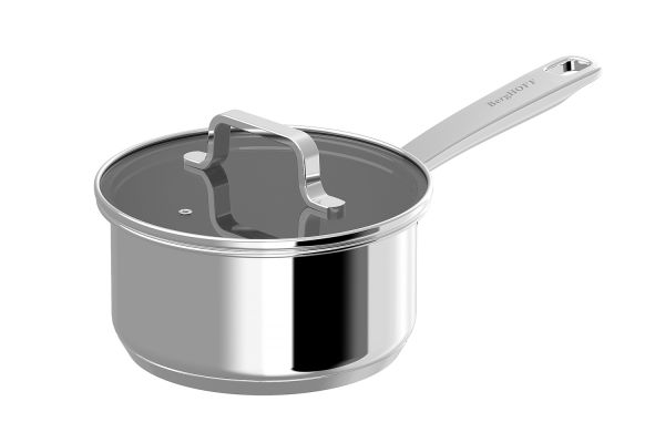 Berghoff Dina Helix Paslanmaz Çelik Kapaklı Sos Tenceresi 16cm