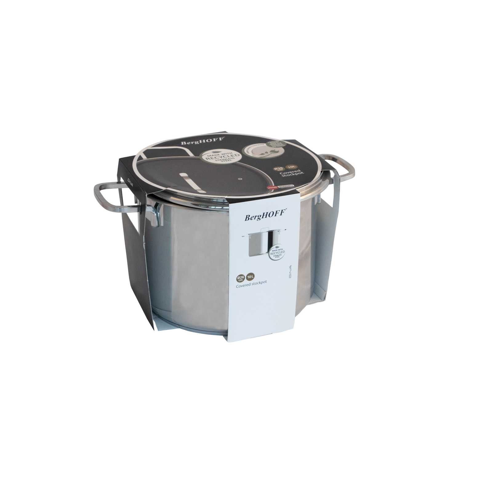 Berghoff Dina Helix Paslanmaz Çelik Kapaklı Tencere 26x19 cm - 3