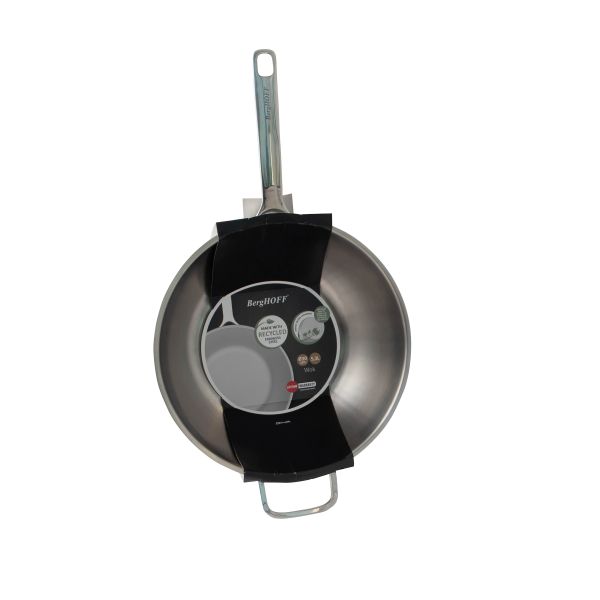 Berghoff Dina Helix Paslanmaz Çelik Wok Tava 30cm - 3
