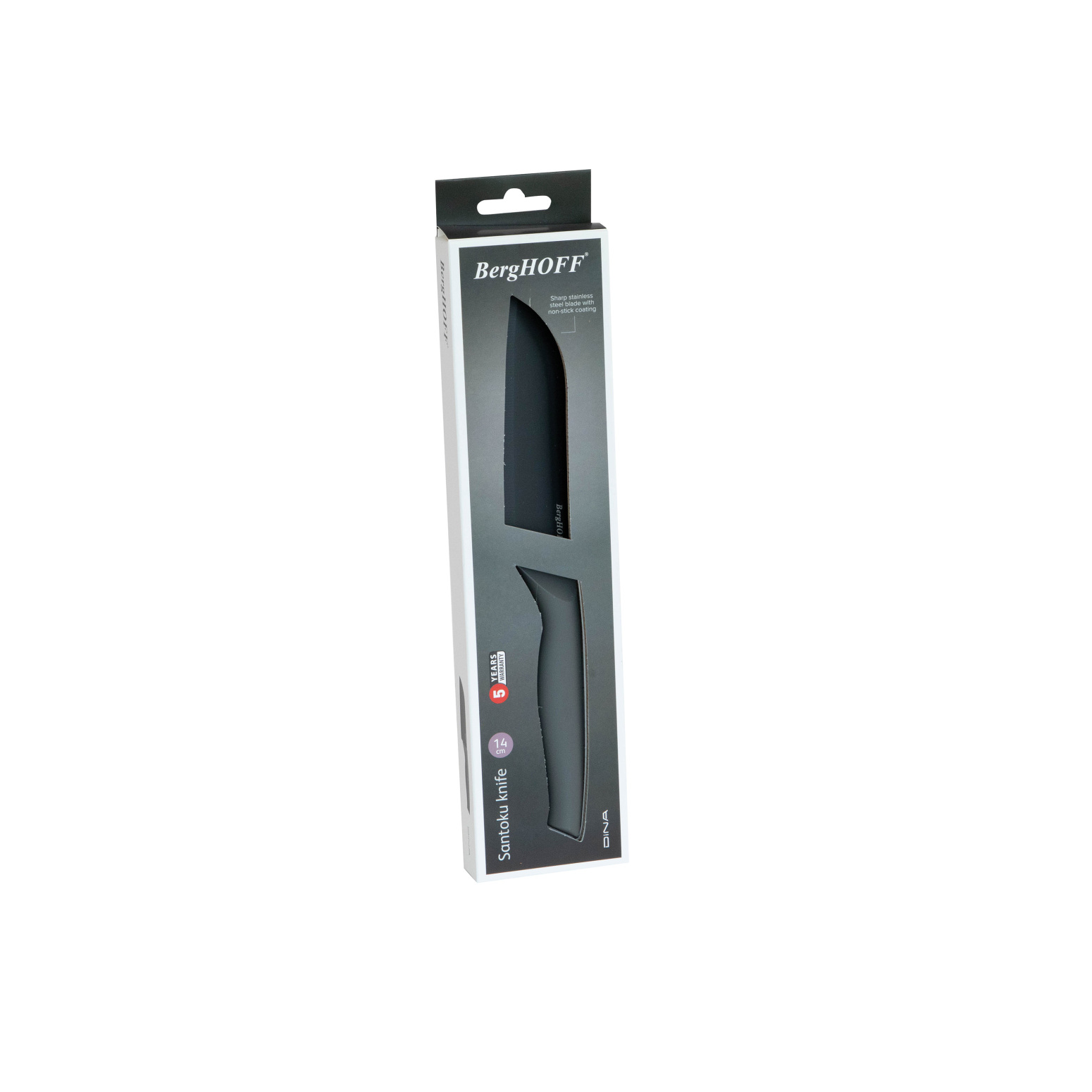 BerhgHOFF Dina Vektor  Paslanmaz Çelik Santoku Bıçağı 14cm - 2
