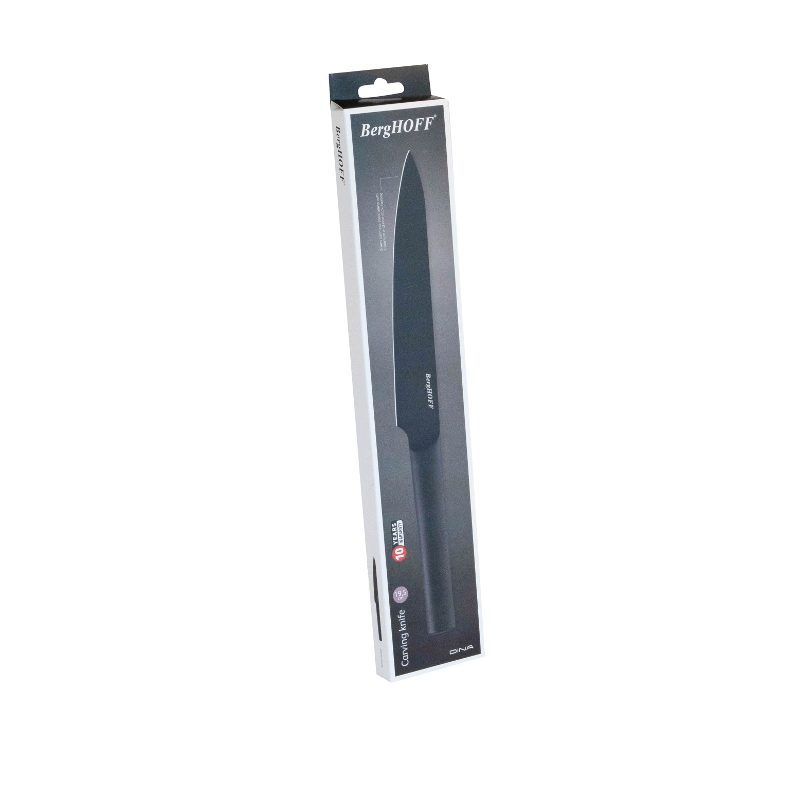 BerhgHOFF Dina Boron Paslanmaz Çelik Oyma Bıçağı 19,5cm - 2