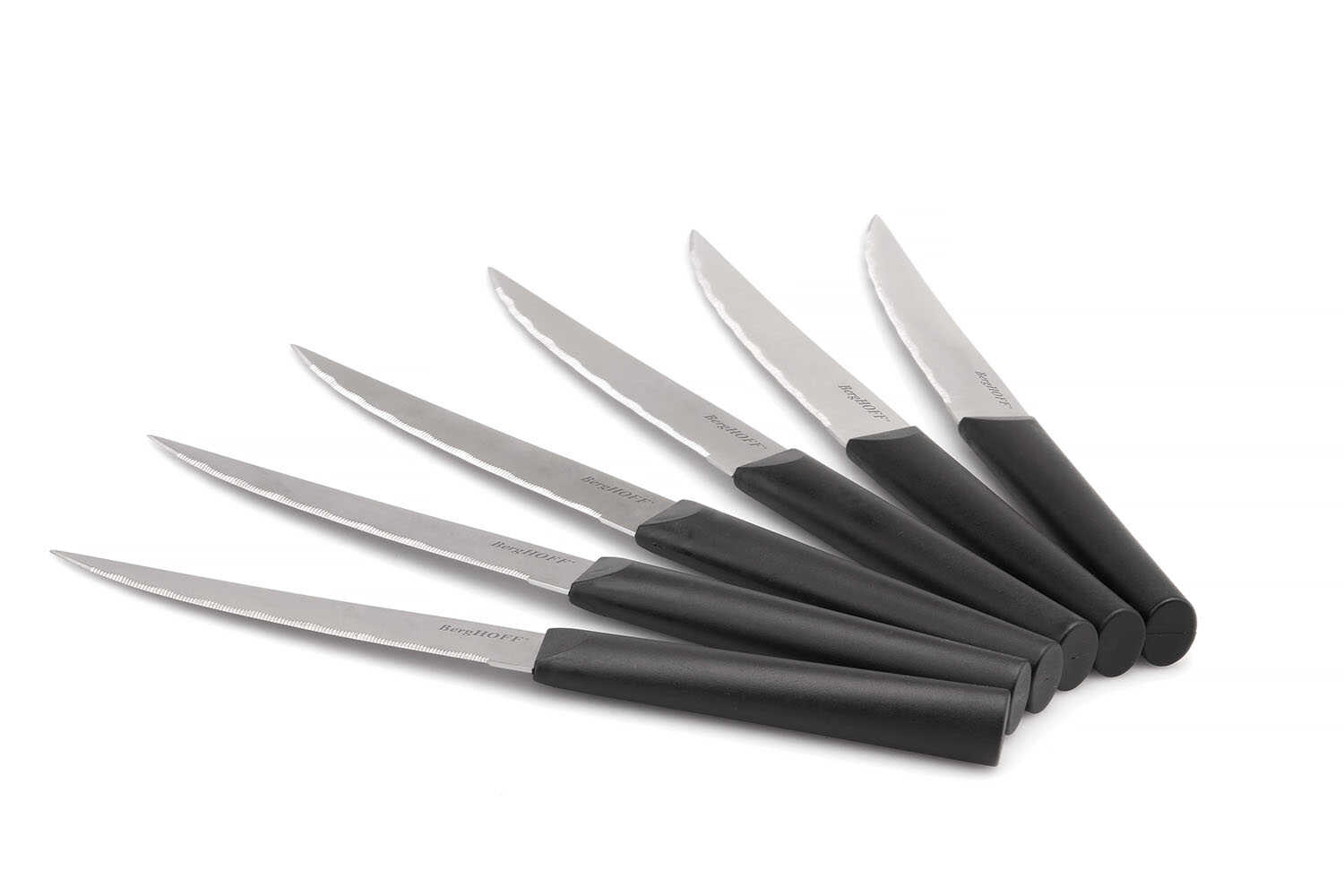 BerhgHOFF Dina Matrix  Paslanmaz Çelik 6lı Steak Bıçağı - 1
