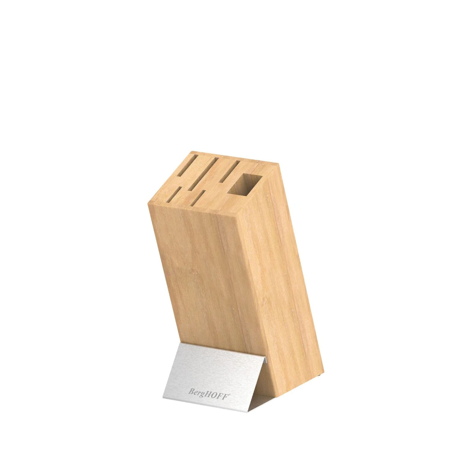 BerhgHOFF Dina Pica 7 Parça Bambu  Bloklu Paslanmaz Çelik Bıçak Seti - 2