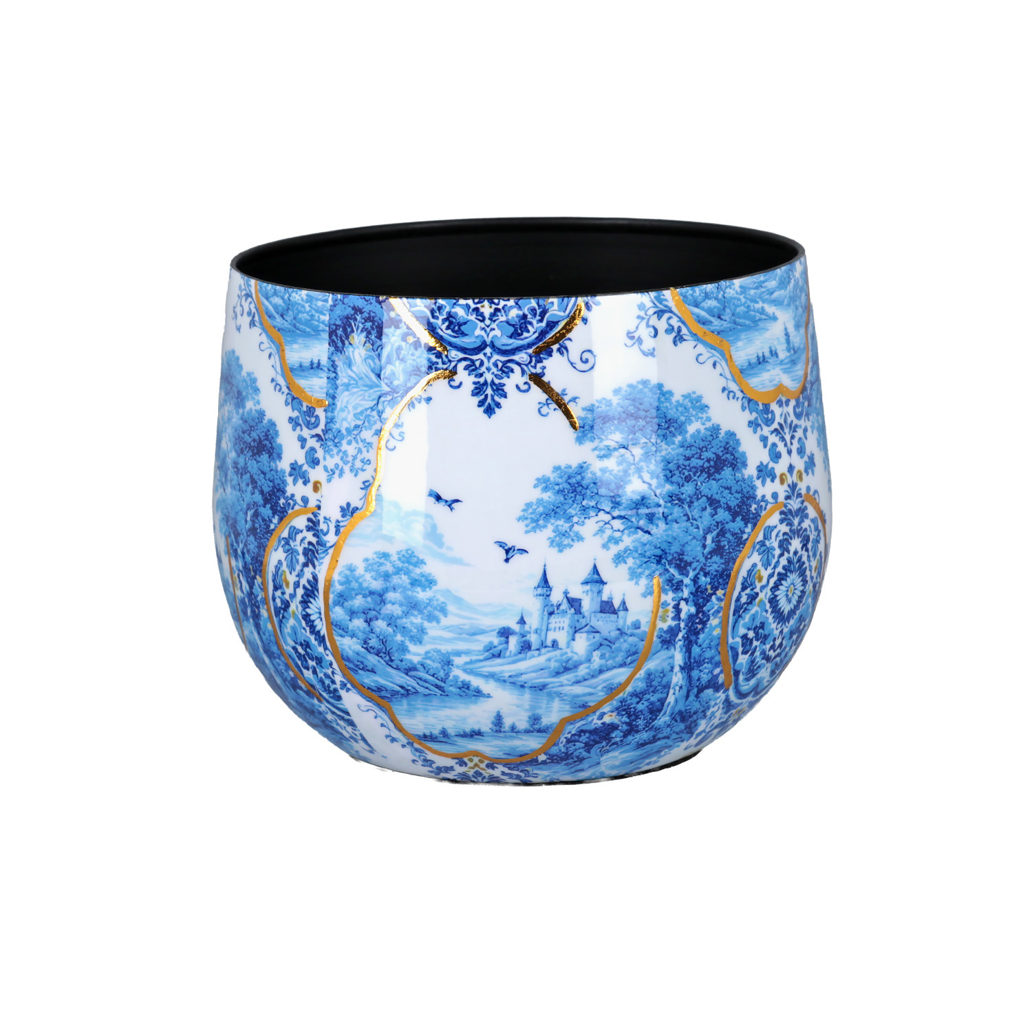 Blue Heritage Dekoratif 3'Lü Saksı Seti - 2