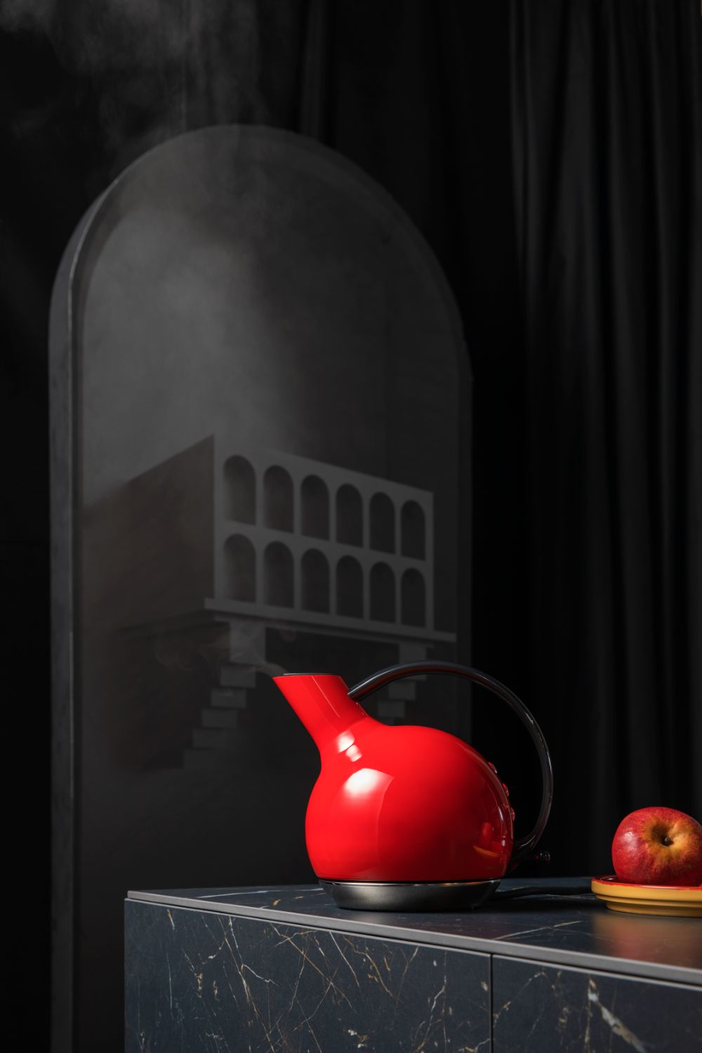 Bugatti Giulietta Elektrikli Kırmızı Su Isıtıcı - 4