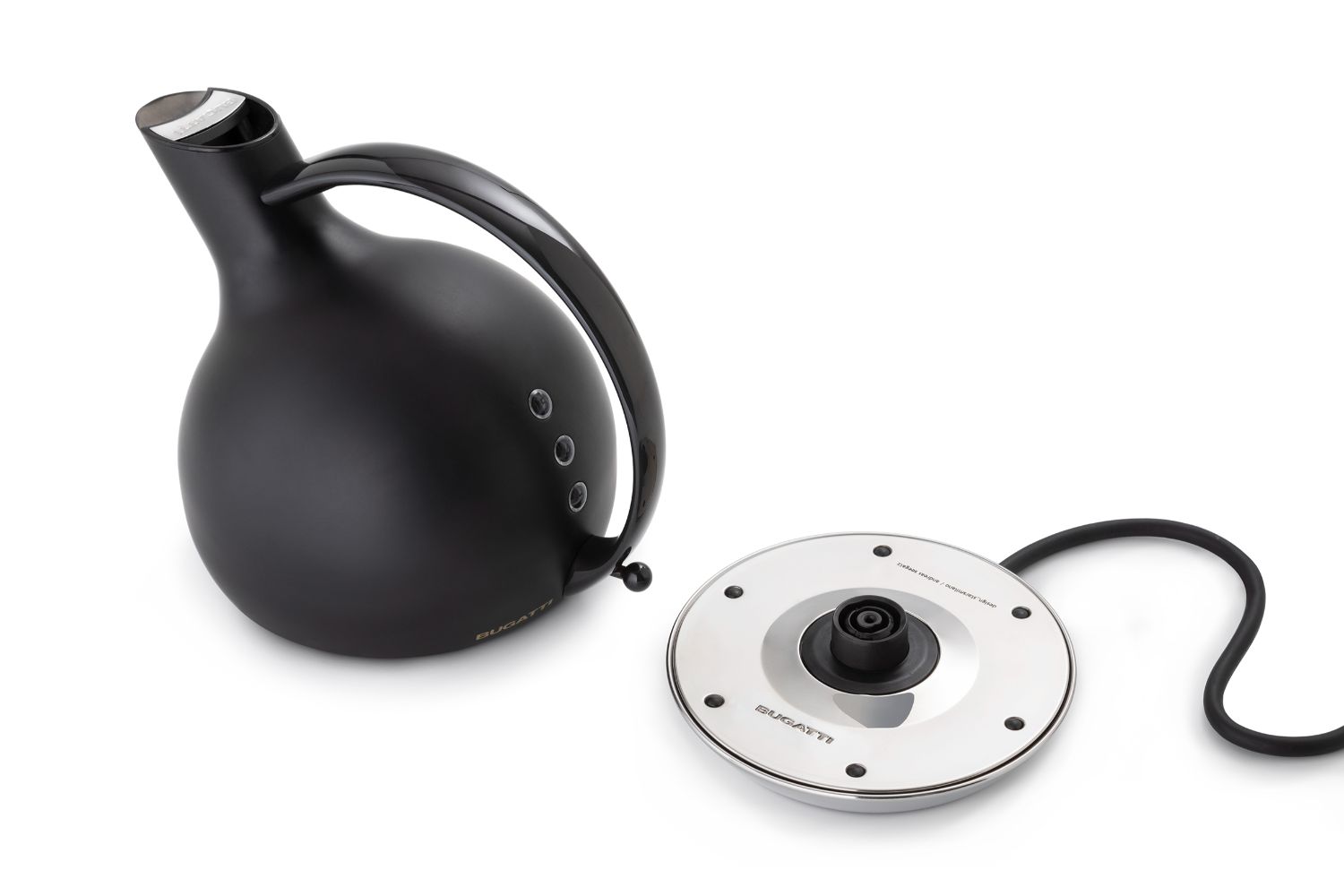 Bugatti Giulietta Elektrikli Mat Siyah Su Isıtıcı - 4