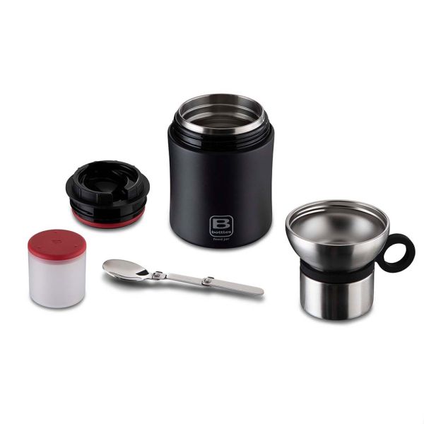 Bugatti Paslanmaz Çelik Antrasit Yemek Termosu 500Ml - 4