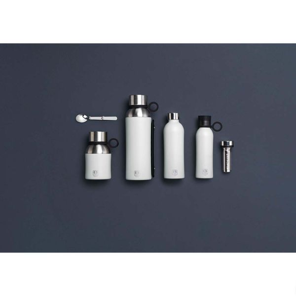 Bugatti Paslanmaz Çelik Mat Beyaz Yemek Termosu 500Ml - 6