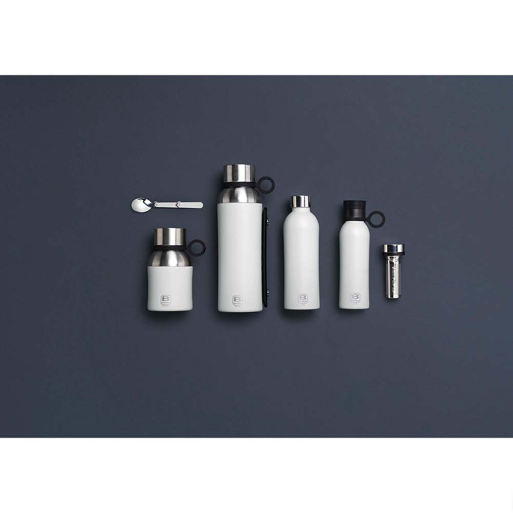 Bugatti Paslanmaz Çelik Mat Beyaz Yemek Termosu 500Ml - 6