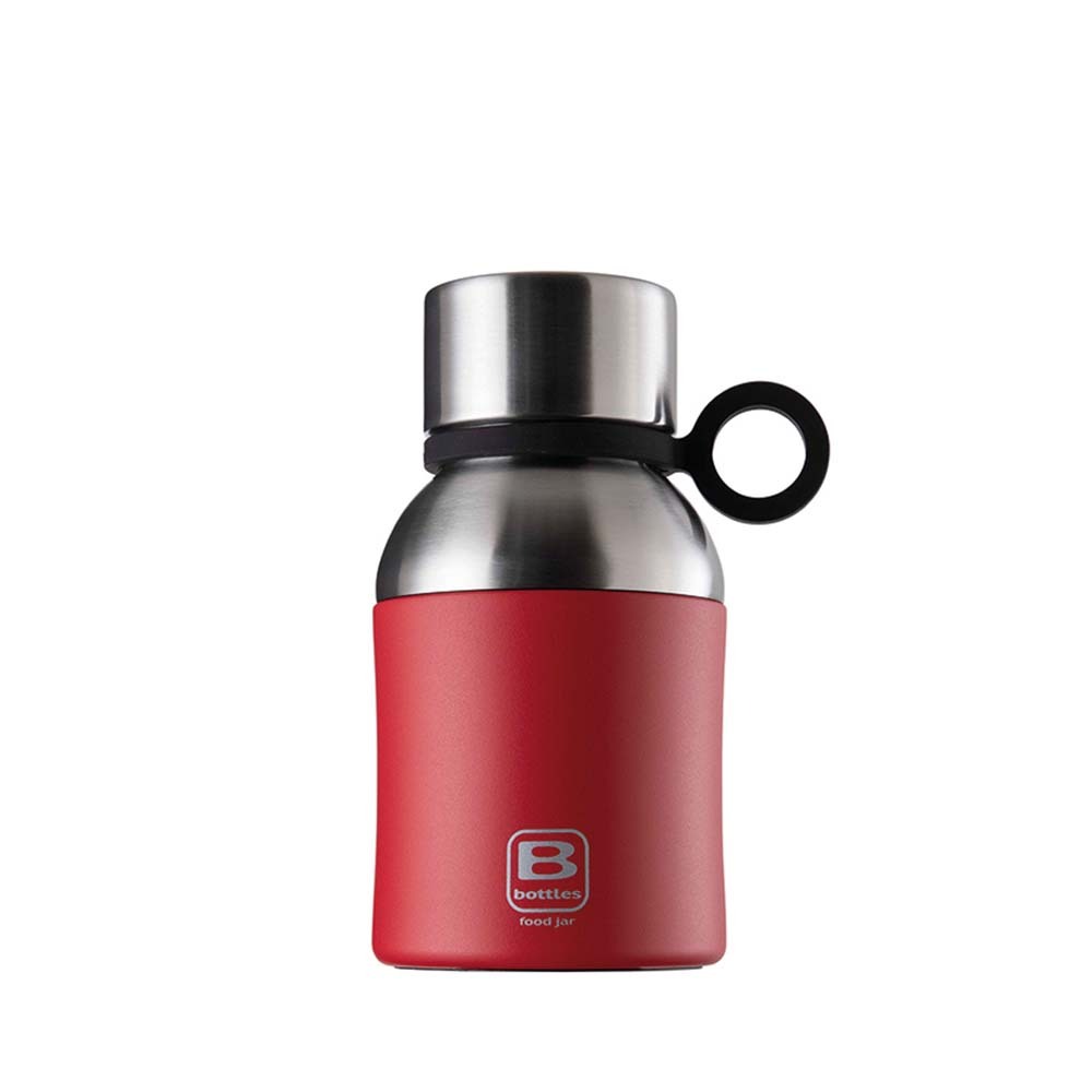 Bugatti Paslanmaz Çelik Mat Kırmızı Yemek Termosu 500Ml - 1