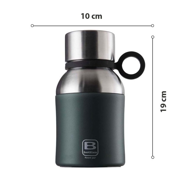Bugatti Paslanmaz Çelik Orman Yeşili Yemek Termosu 500Ml (1)