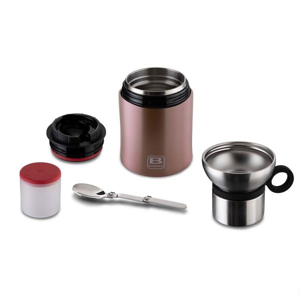 Bugatti Paslanmaz Çelik Rose Gold Yemek Termosu 500Ml - 3