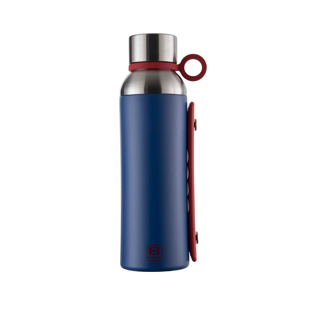 Bugatti Termo Taşıma Kulplu Paslanmaz Çelik Mavi Termos 1500Ml - 1