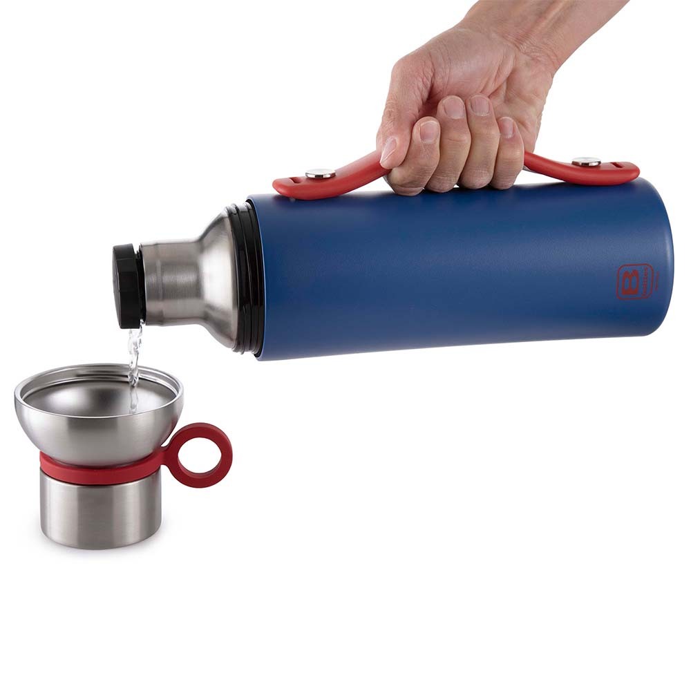 Bugatti Termo Taşıma Kulplu Paslanmaz Çelik Mavi Termos 1500Ml - 3