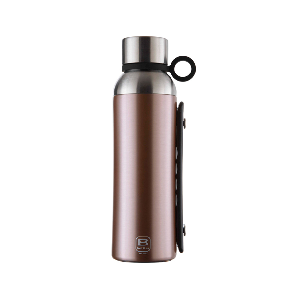 Bugatti Termo Taşıma Kulplu Paslanmaz Çelik Rose Gold Termos 1500Ml - 1