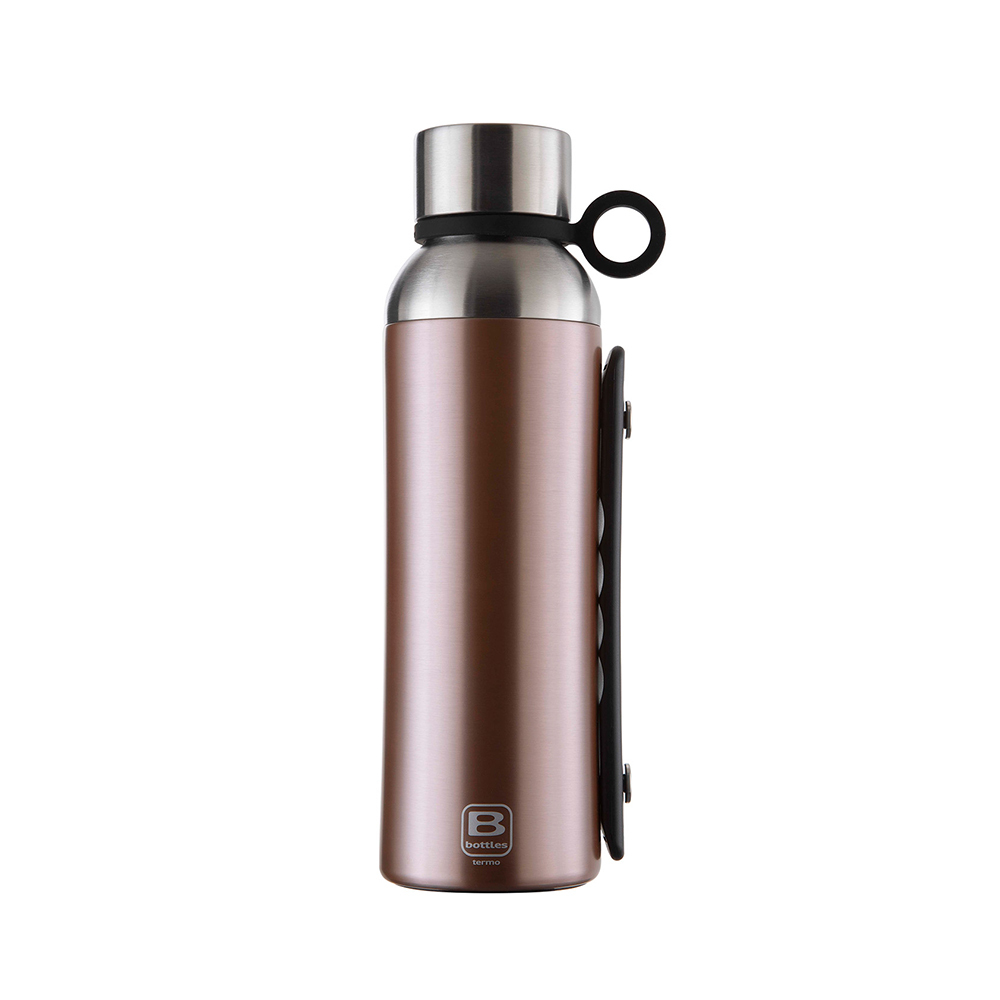 Bugatti Termo Taşıma Kulplu Paslanmaz Çelik Rose Gold Termos 1500Ml - 1