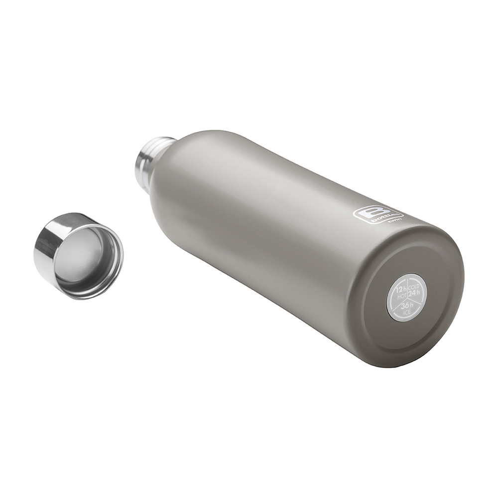 Bugatti Twin Paslanmaz Çelik Açık Kum Grisi Termos 500Ml - 2