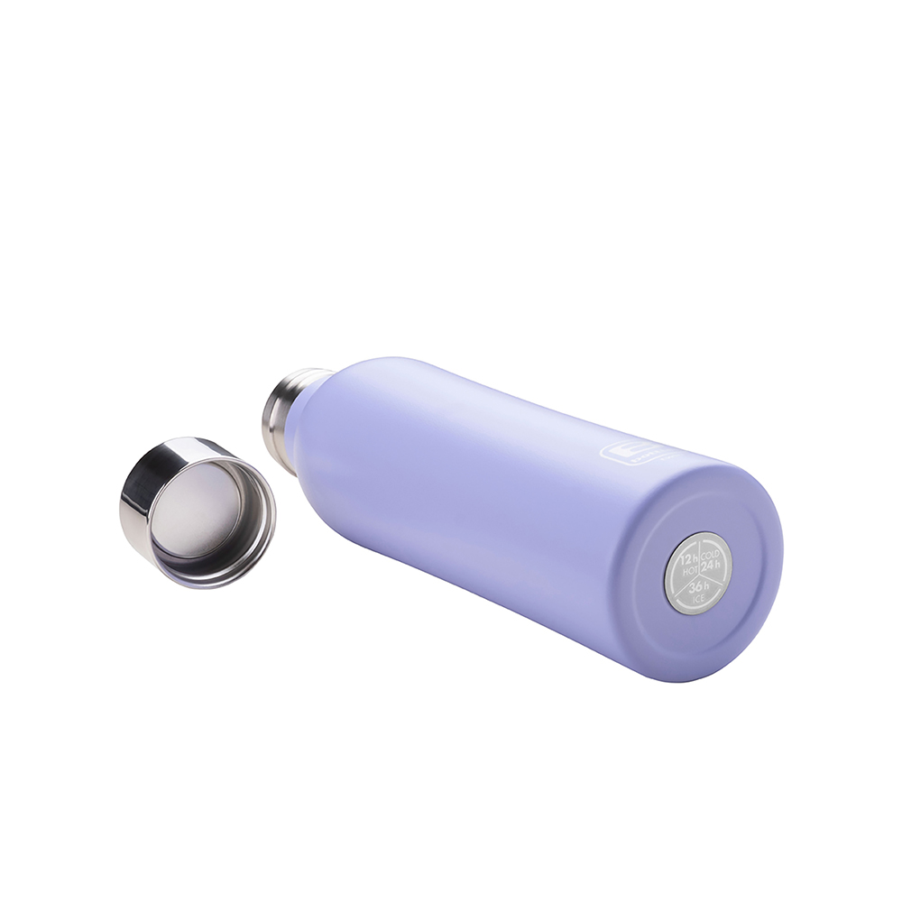 Bugatti Twin Paslanmaz Çelik Açık Menekşe Rengi Termos 500Ml - 2