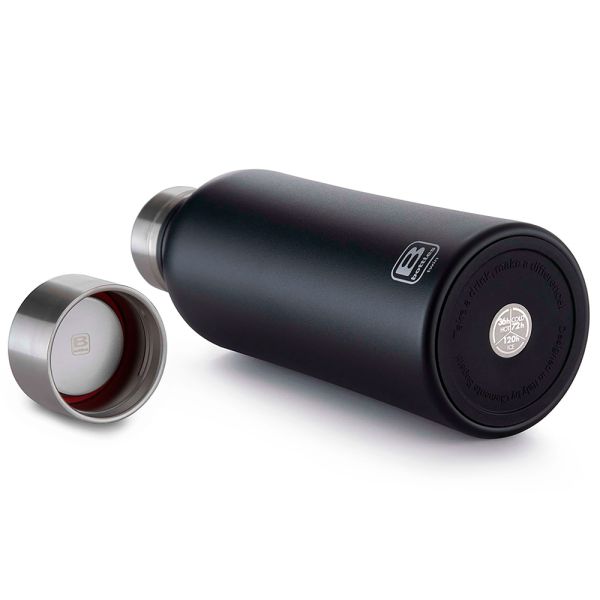 Bugatti Twin Paslanmaz Çelik Antrasit Rengi Termos 1500Ml - 4