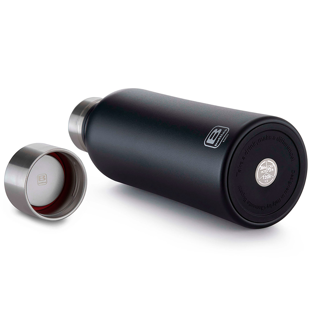 Bugatti Twin Paslanmaz Çelik Antrasit Rengi Termos 1500Ml - 4