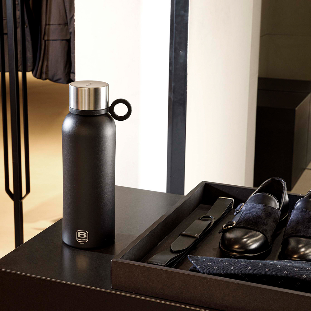 Bugatti Twin Paslanmaz Çelik Antrasit Rengi Termos 1500Ml - 2