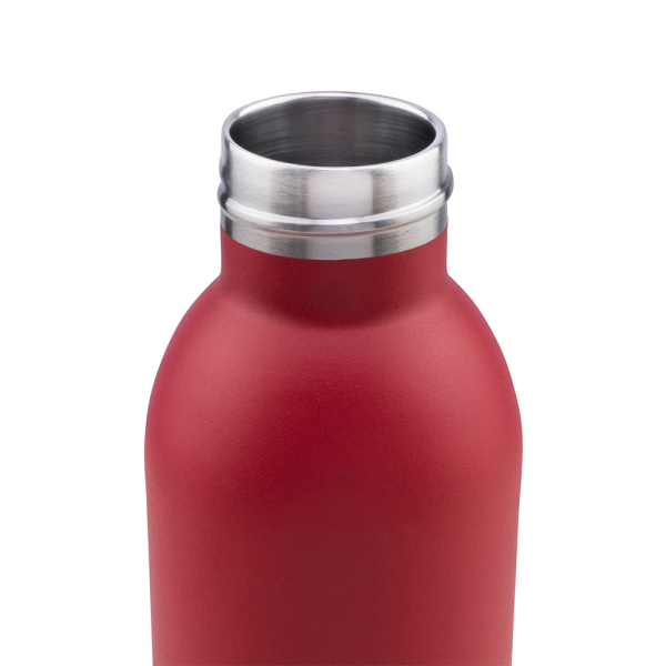 Bugatti Twin Paslanmaz Çelik Mat Kırmızı Termos 500Ml - 4