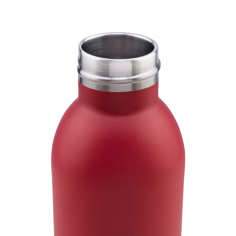 Bugatti Twin Paslanmaz Çelik Mat Kırmızı Termos 500Ml - 4
