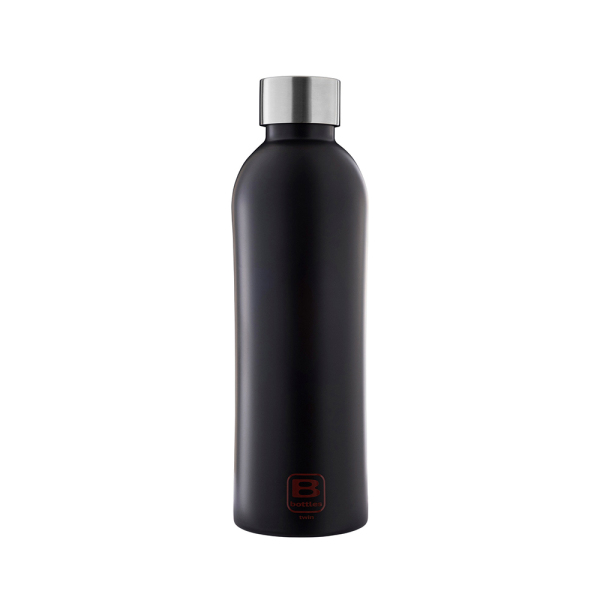 Bugatti Twin Paslanmaz Çelik Mat Siyah Rengi Termos 800 Ml - 1
