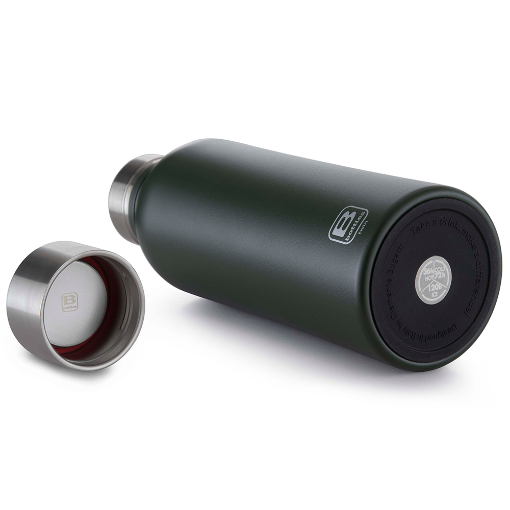 Bugatti Twin Paslanmaz Çelik Orman Yeşili Termos 1500Ml - 2