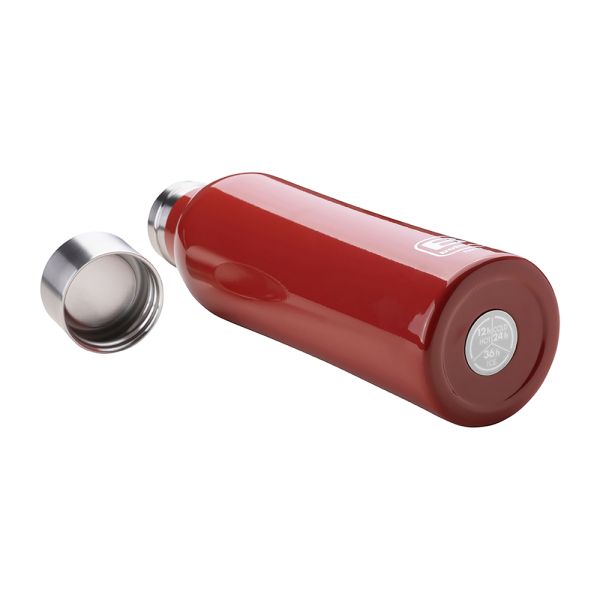 Bugatti Twin Paslanmaz Çelik Parlak Kırmızı Termos 500Ml - 3