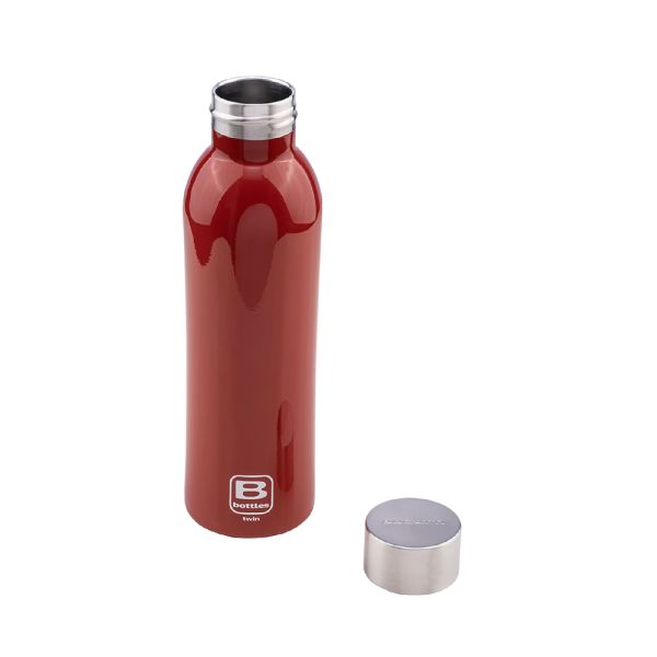 Bugatti Twin Paslanmaz Çelik Parlak Kırmızı Termos 500Ml - 4