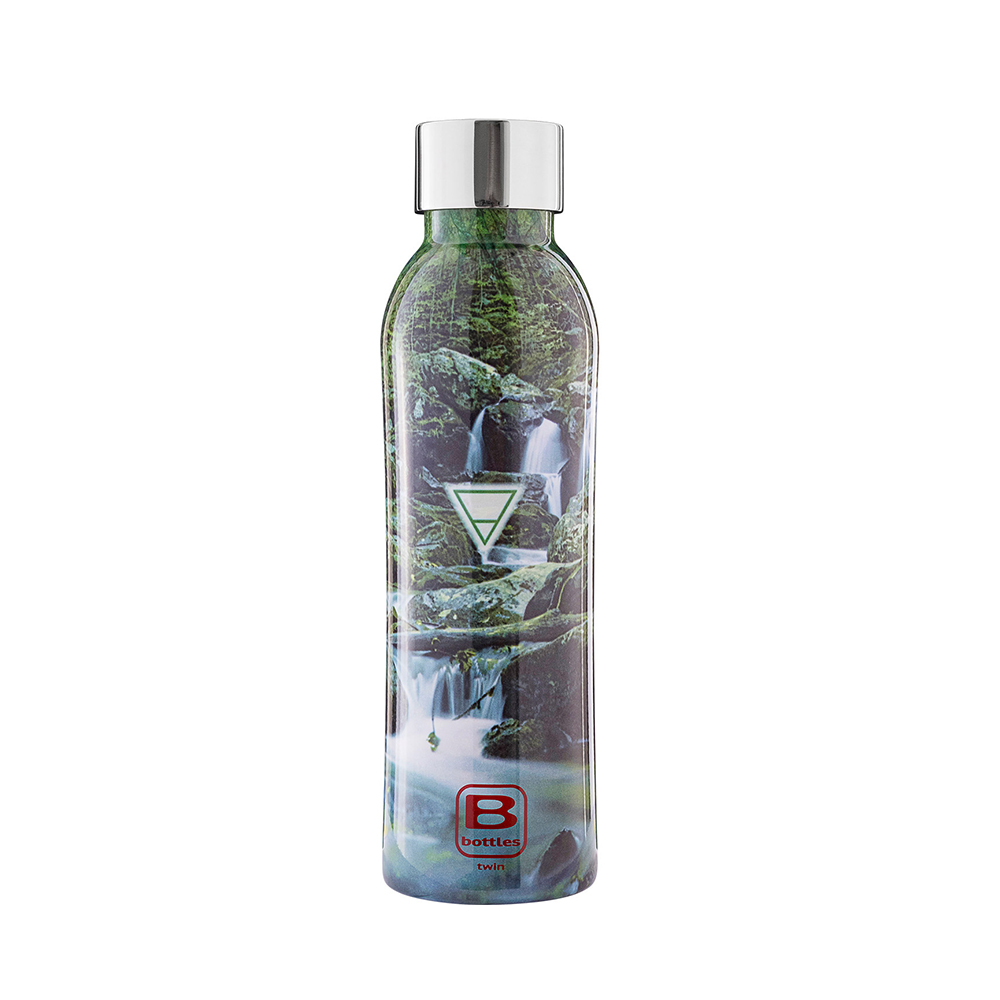 Bugatti Twin Paslanmaz Çelik Terra Desenli  Termos 500Ml - 1