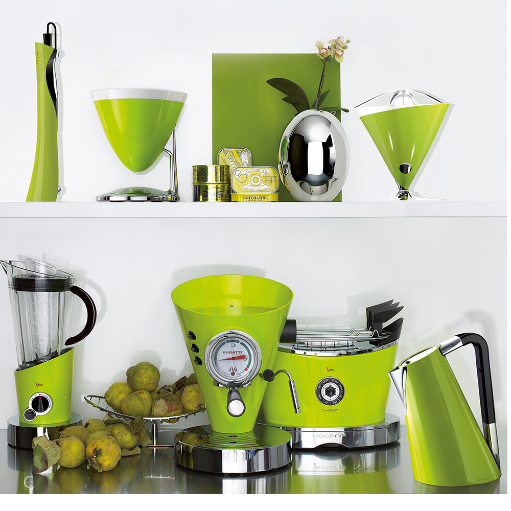 Bugatti Vela Parlak Yeşil Rengi Blender - 2