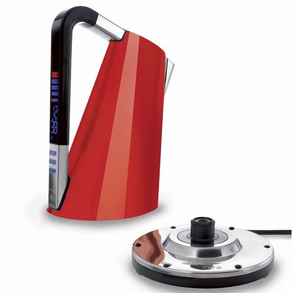 BUGATTI - Bugatti Vera Elektronik Sıcaklık Ayarlı Parlak Kırmızı Su Isıtıcısı (1)