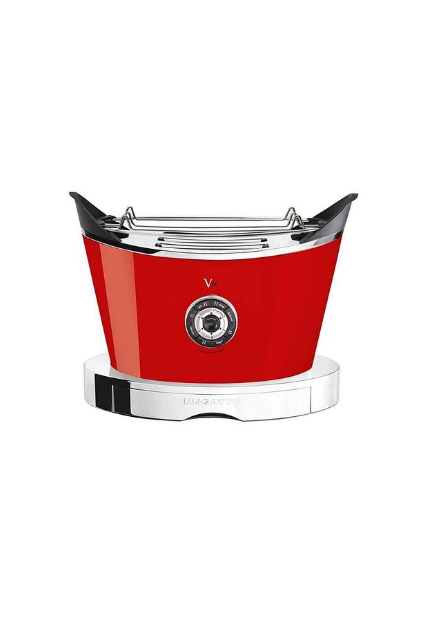 Bugatti Volo Parlak Kırmızı Ekmek Kızartma Makinesi - 2