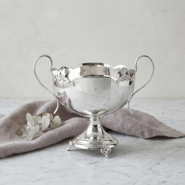 Dekoratif Ayaklı Paslanmaz Çelik Gondol 21 cm (1)