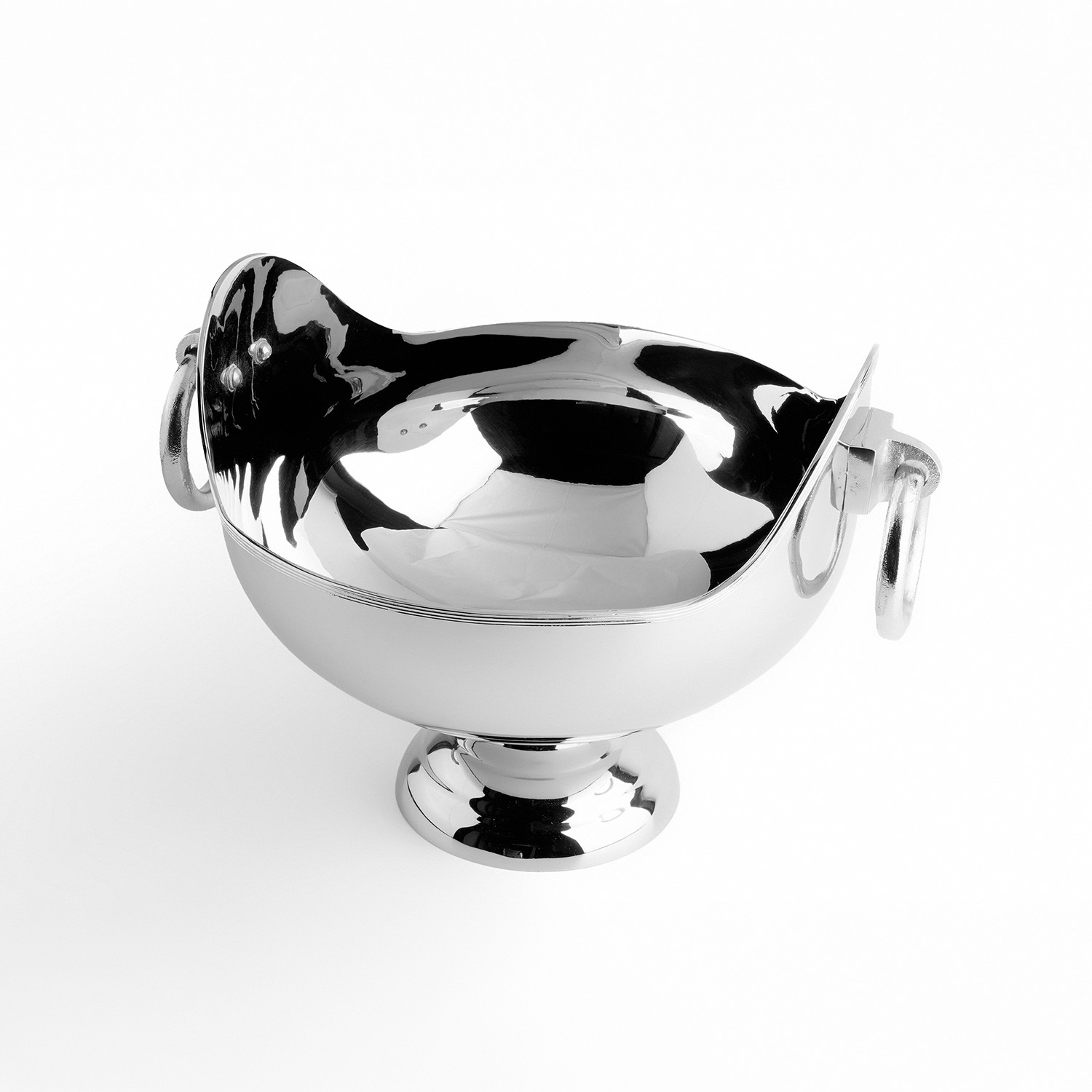 Dekoratif Paslanmaz Çelik Büyük Ayaklı Gondol 36 cm - 1