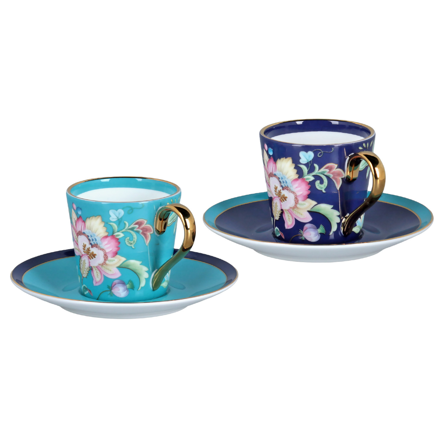 Elysia Bone 2li Kahve Fincani Seti 80ml - 1