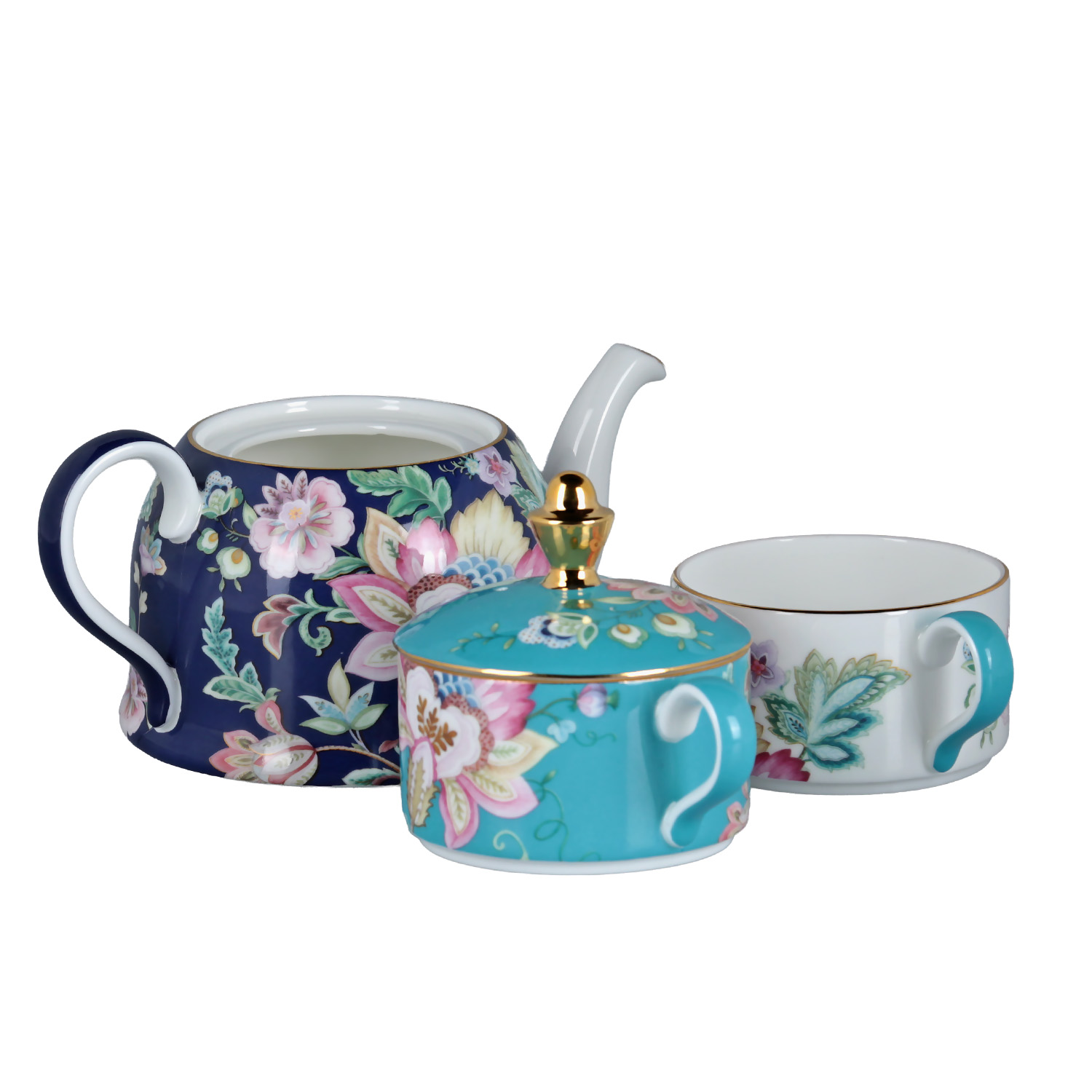 Elysia Bone 3lü Çay Seti - 4