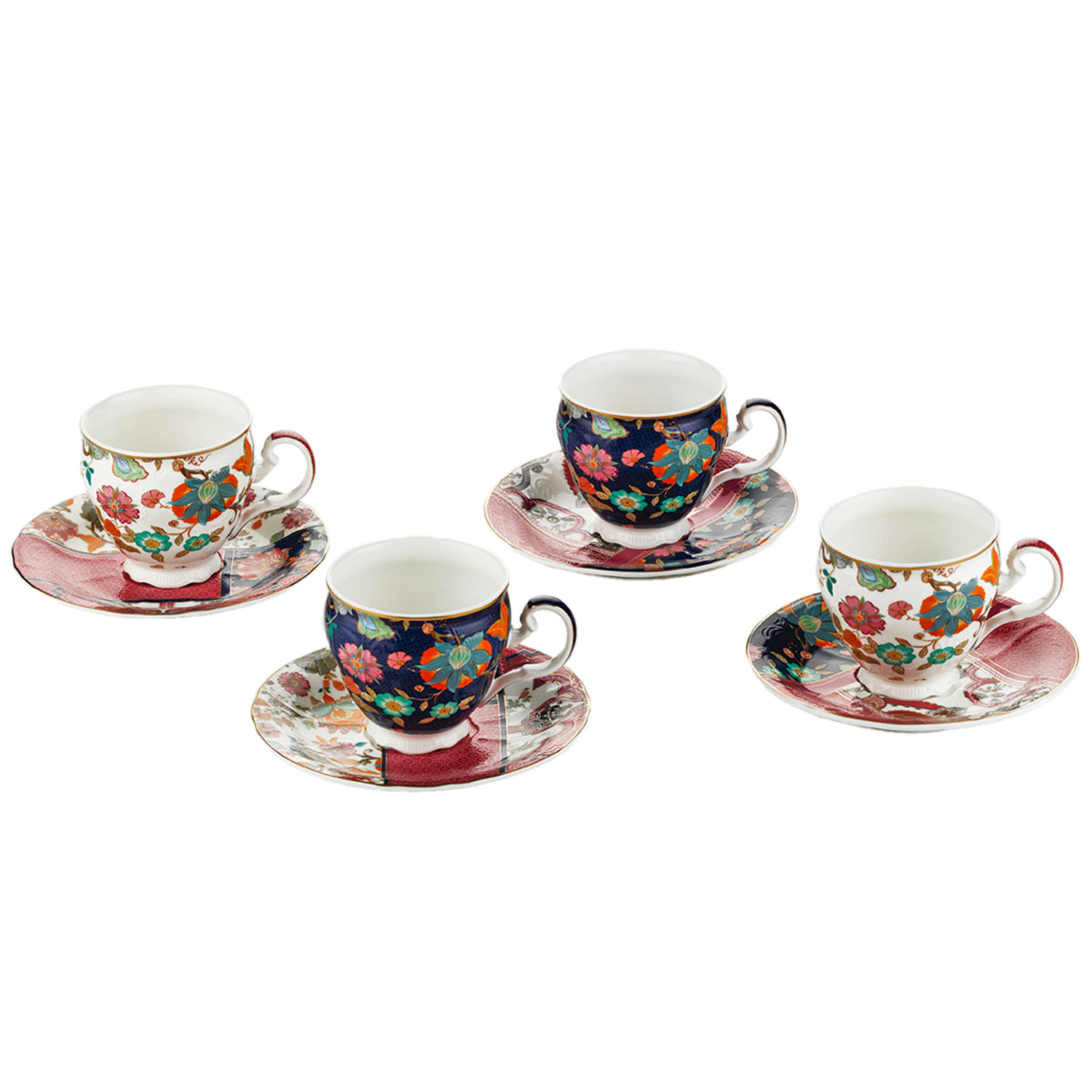 Etro Bone 4Lu Çay Fincani Seti 175Cc - 1