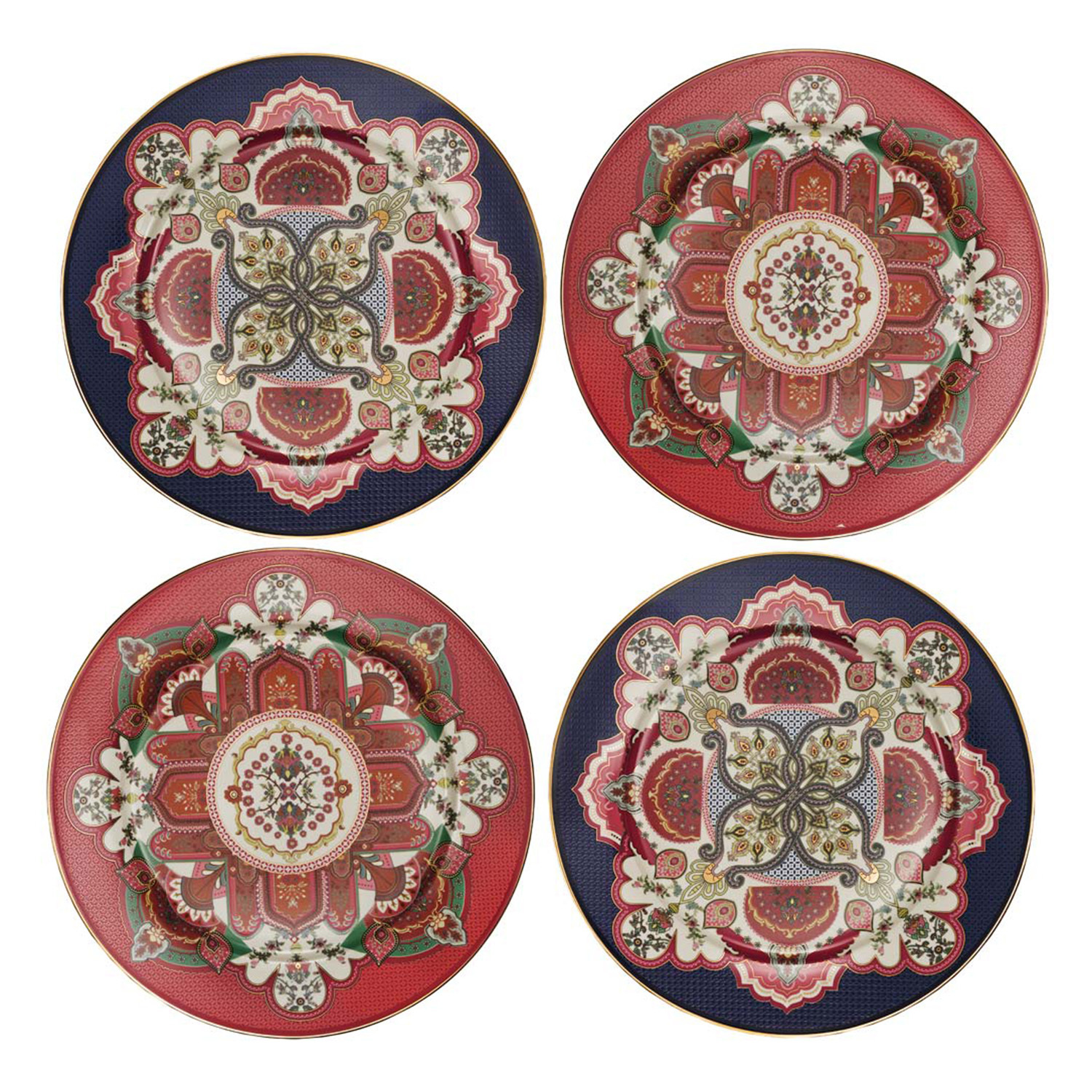 Etro Bone 4’lü Servis Tabağı Seti 27 cm - 1