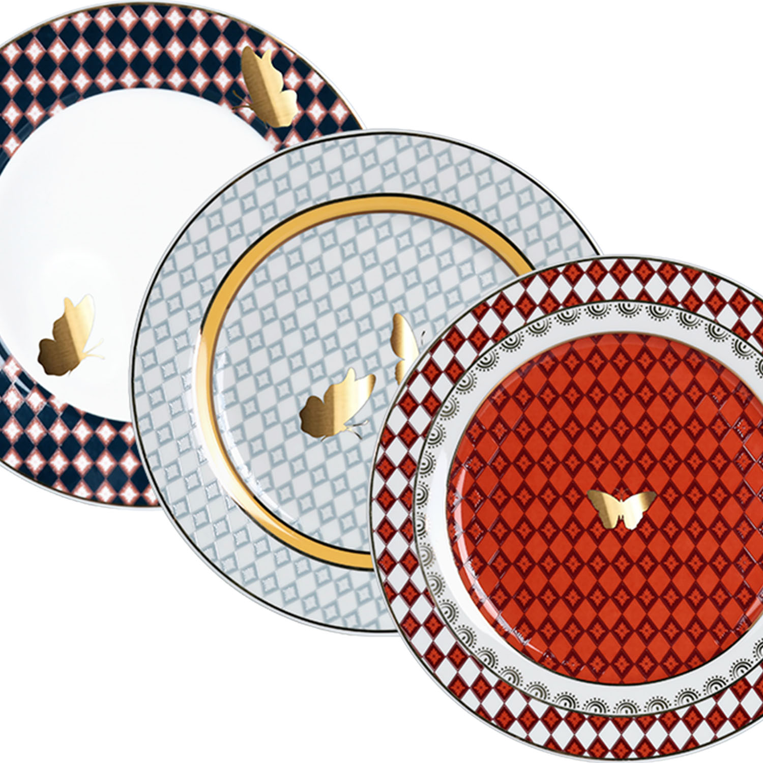 Evelyn Bone 20cm 6Li Tabak Seti - 2