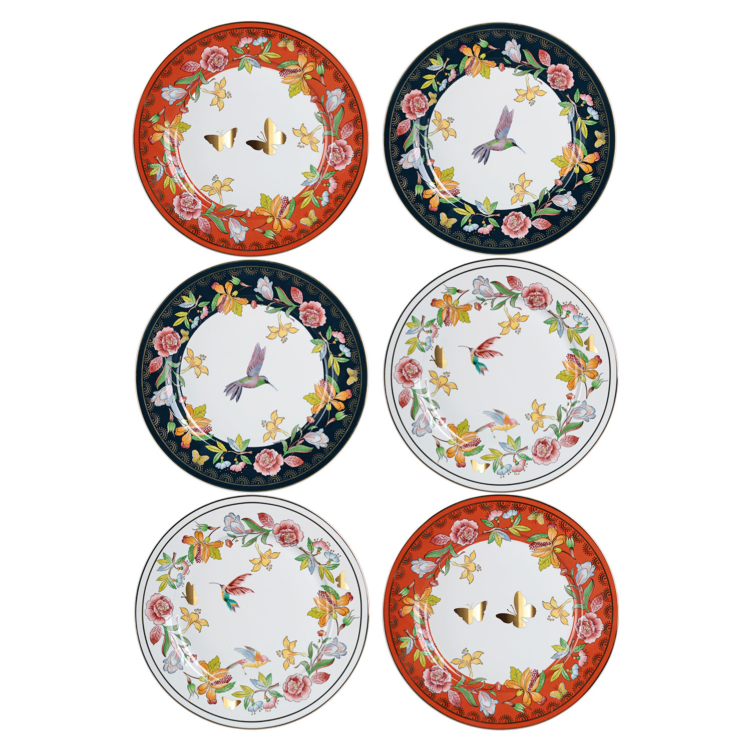 Evelyn Bone 27cm 6Li Tabak Seti - 1