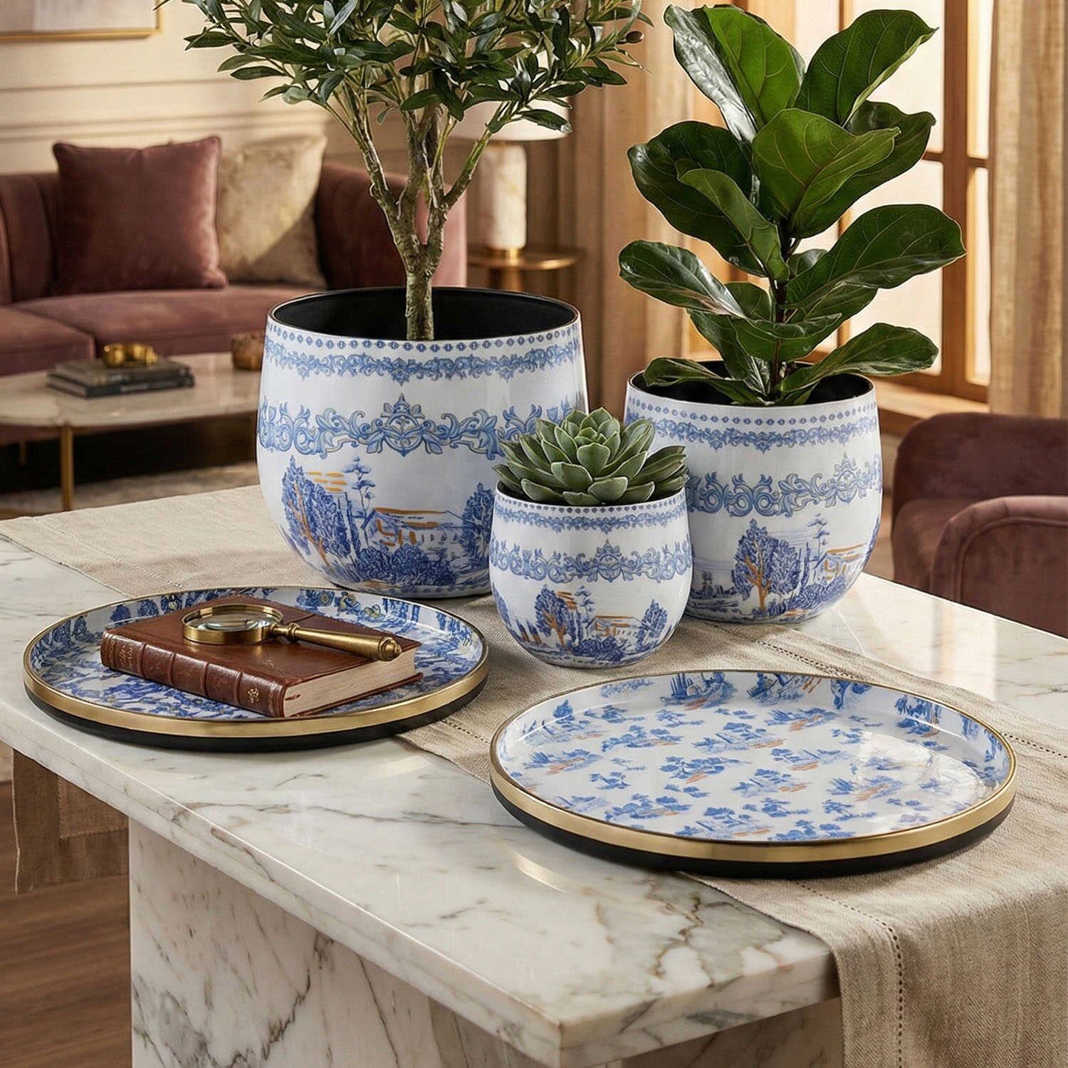 Florance Dekoratif Tepsi 36cm - 3