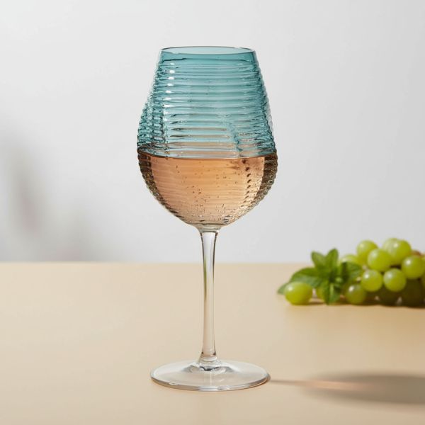 Florence Lucky Art 4Lu Cam Kadeh Seti Mavi - 3