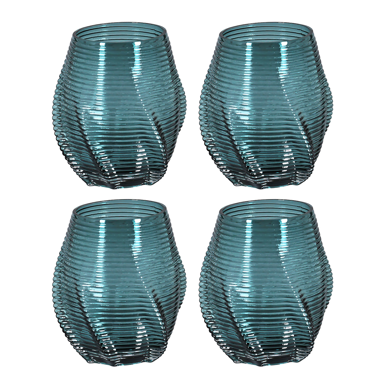 Florence Lucky Art 4Lu Cam Su Bardagı Seti Mavi - 1