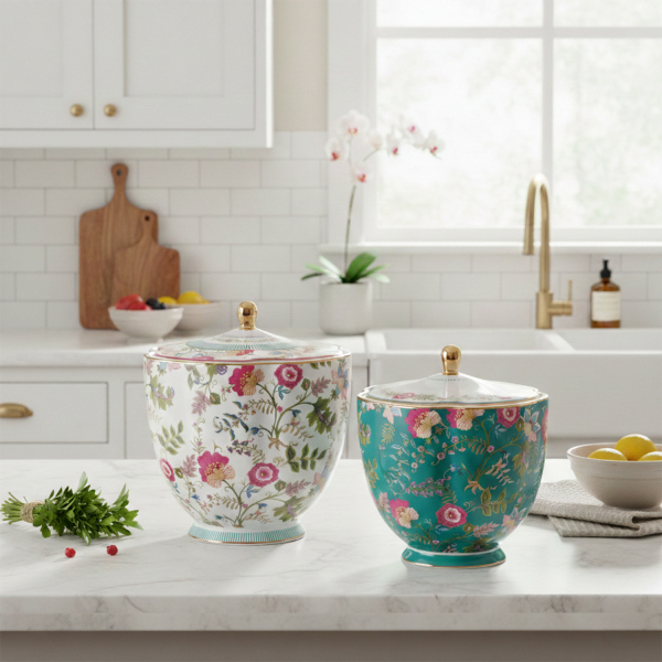 Florine Bone Büyük Boy Kavanoz - 4