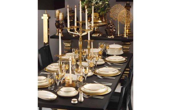 Berghoff Heritage Gold Bone China Yemek Takımı 60 Parça - 3