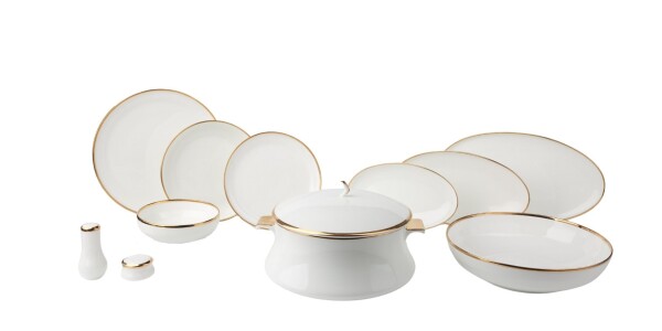 Berghoff Heritage Gold Bone China Yemek Takımı 60 Parça